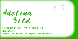 adelina vild business card
